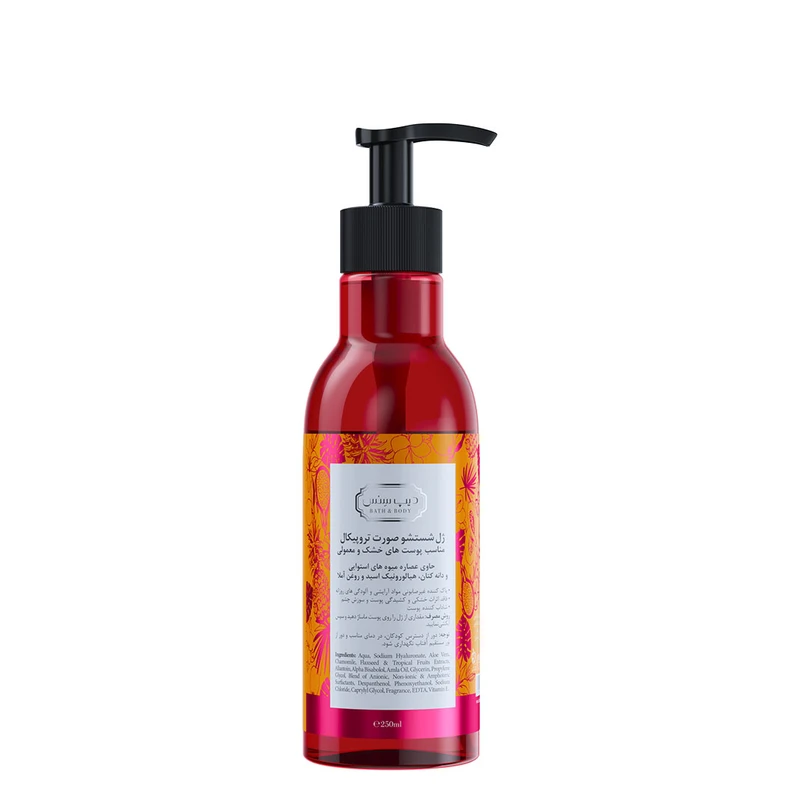 ژل شستشو تروپیکال دیپ سنس